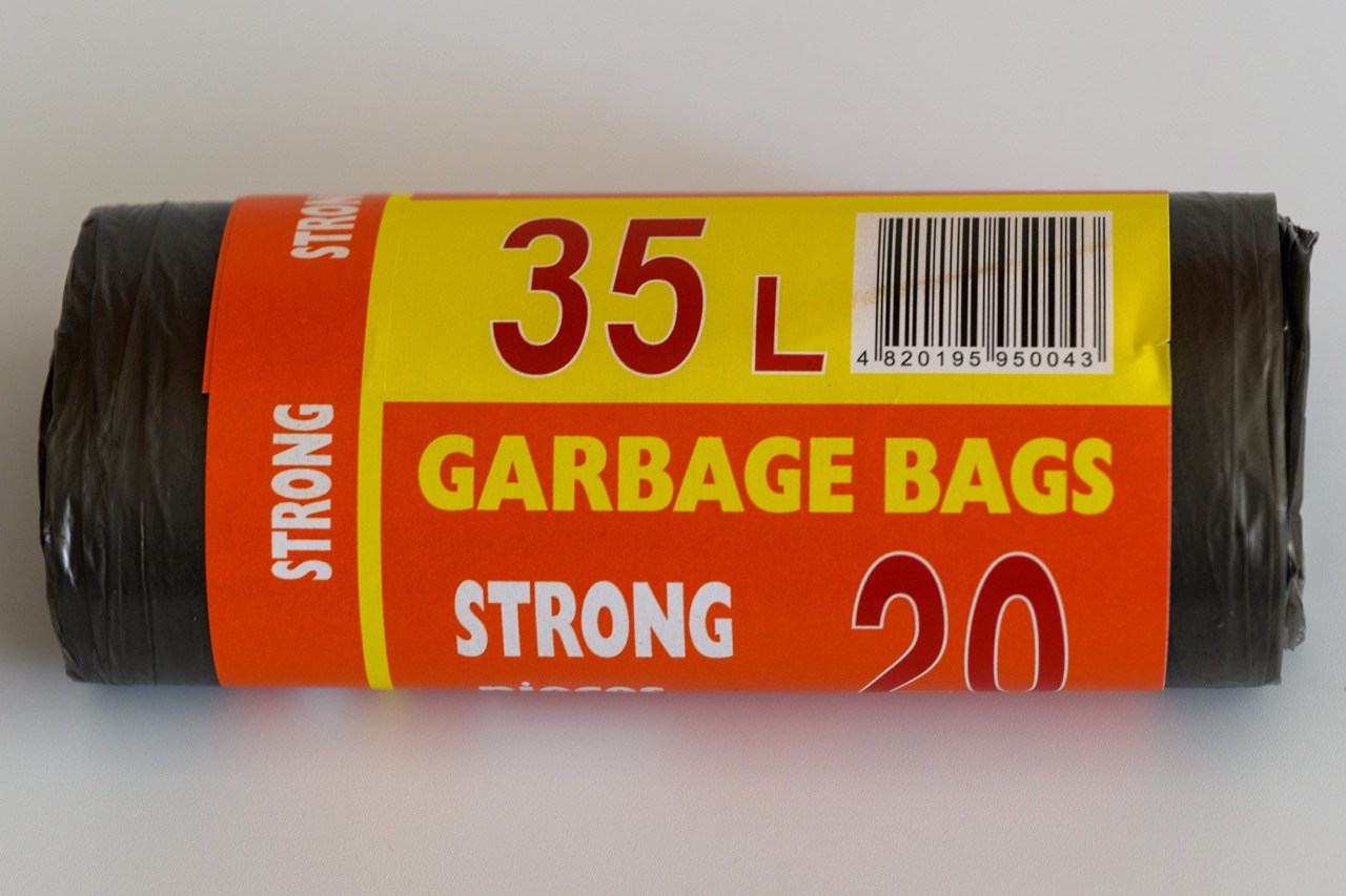 Пакети для сміття POLYBAG 35 л, міцні, 20 шт.